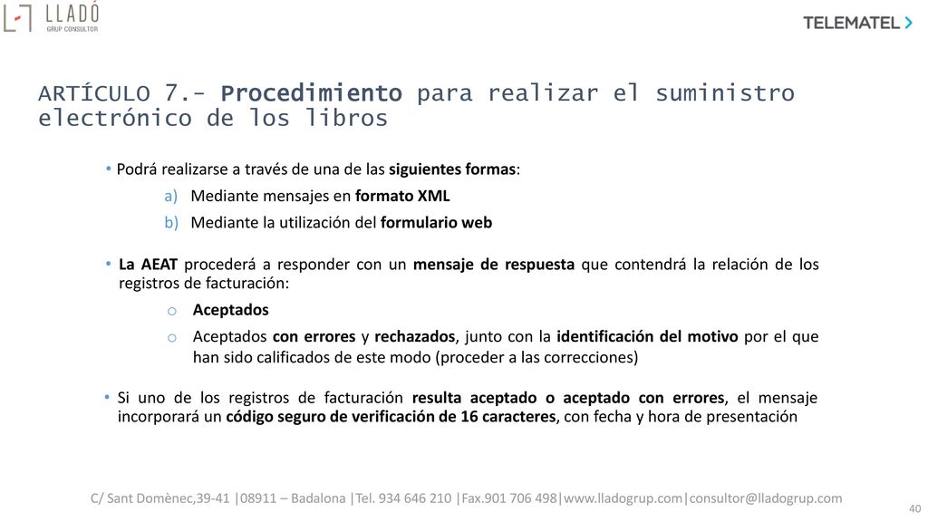 ARTÍCULO 7.- Procedimiento para realizar el suministro electrónico de los libros