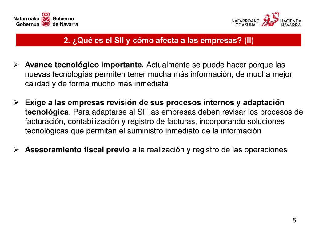 2. ¿Qué es el SII y cómo afecta a las empresas (II)