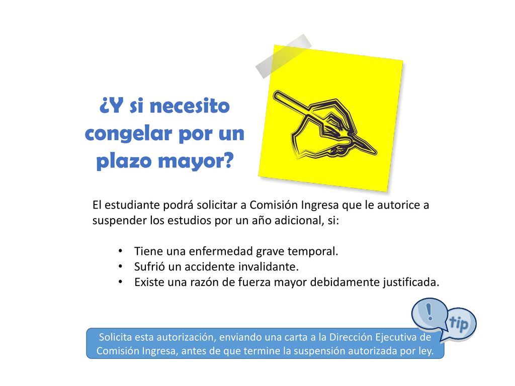¿Y si necesito congelar por un plazo mayor