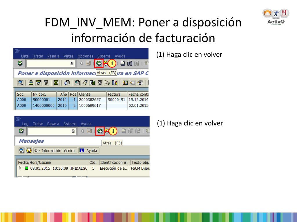 FDM_INV_MEM: Poner a disposición información de facturación