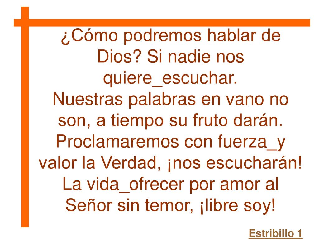¿Cómo podremos hablar de Dios Si nadie nos quiere_escuchar.