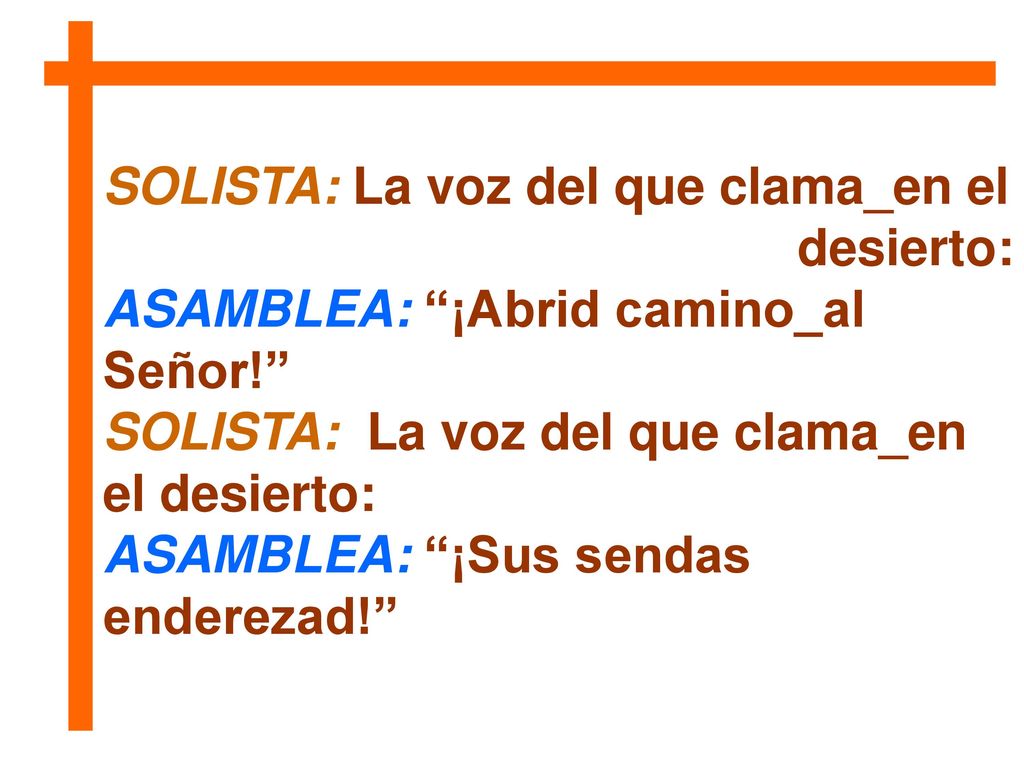 SOLISTA: La voz del que clama_en el