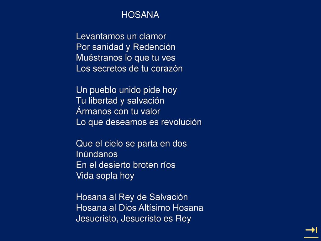 * HOSANA Levantamos un clamor Por sanidad y Redención