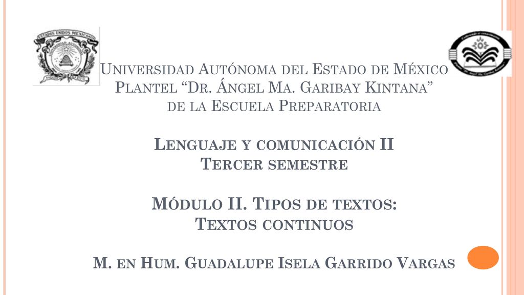 Universidad Autónoma del Estado de México Plantel Dr. Ángel Ma