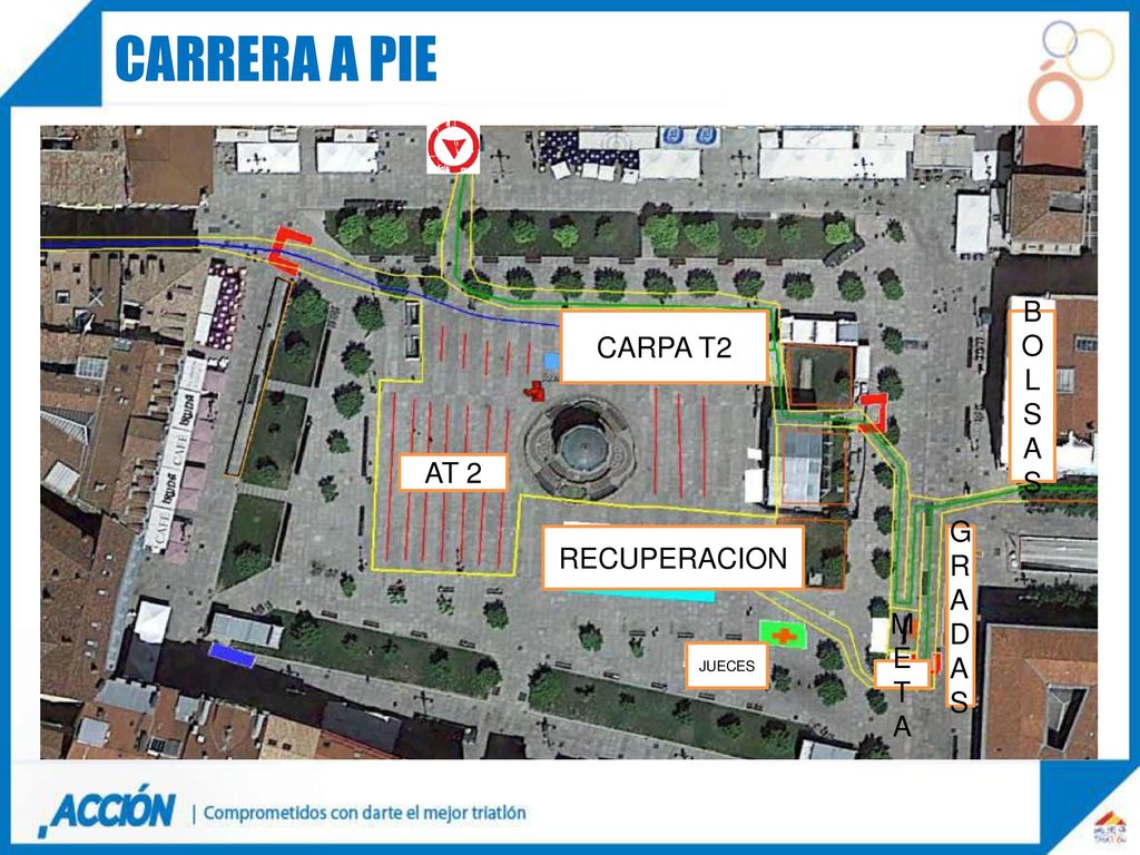 Carrera a pie CARPA T2 BOLSAS AT 2 RECUPERACION GRADAS JUECES META