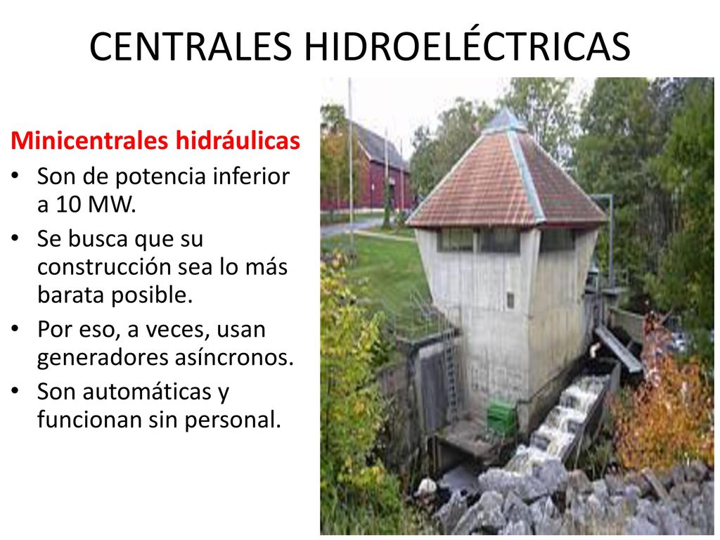 CENTRALES HIDROELÉCTRICAS