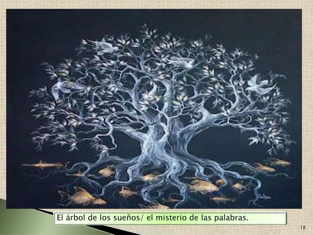 El árbol de los sueños/ el misterio de las palabras.