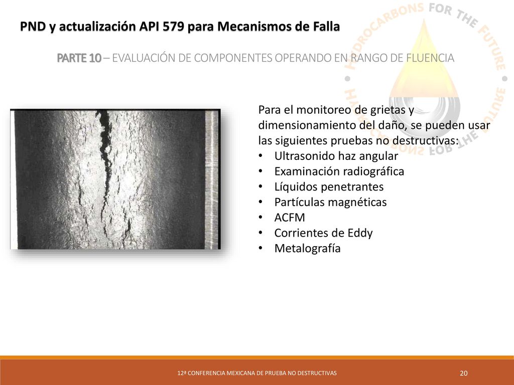 PARTE 10 – EVALUACIÓN DE COMPONENTES OPERANDO EN RANGO DE FLUENCIA