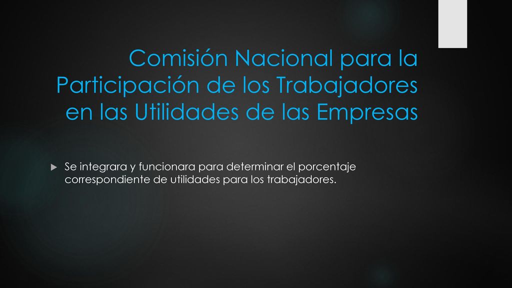 Comisión Nacional para la Participación de los Trabajadores en las Utilidades de las Empresas
