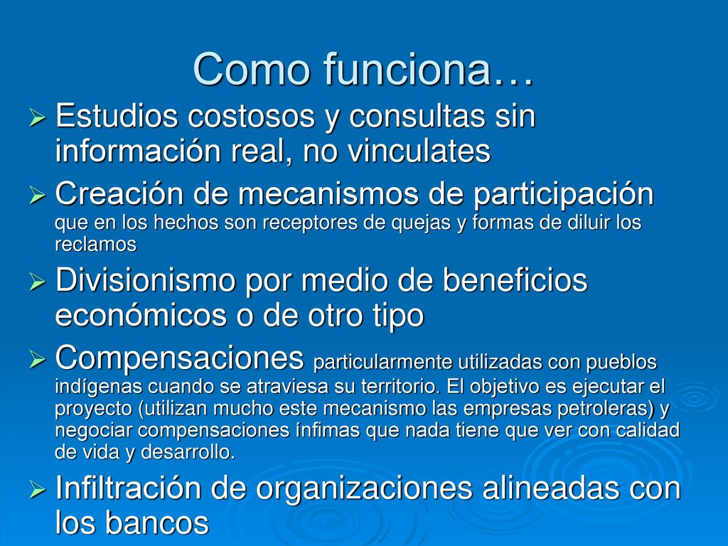 Como funciona… Estudios costosos y consultas sin información real, no vinculates.