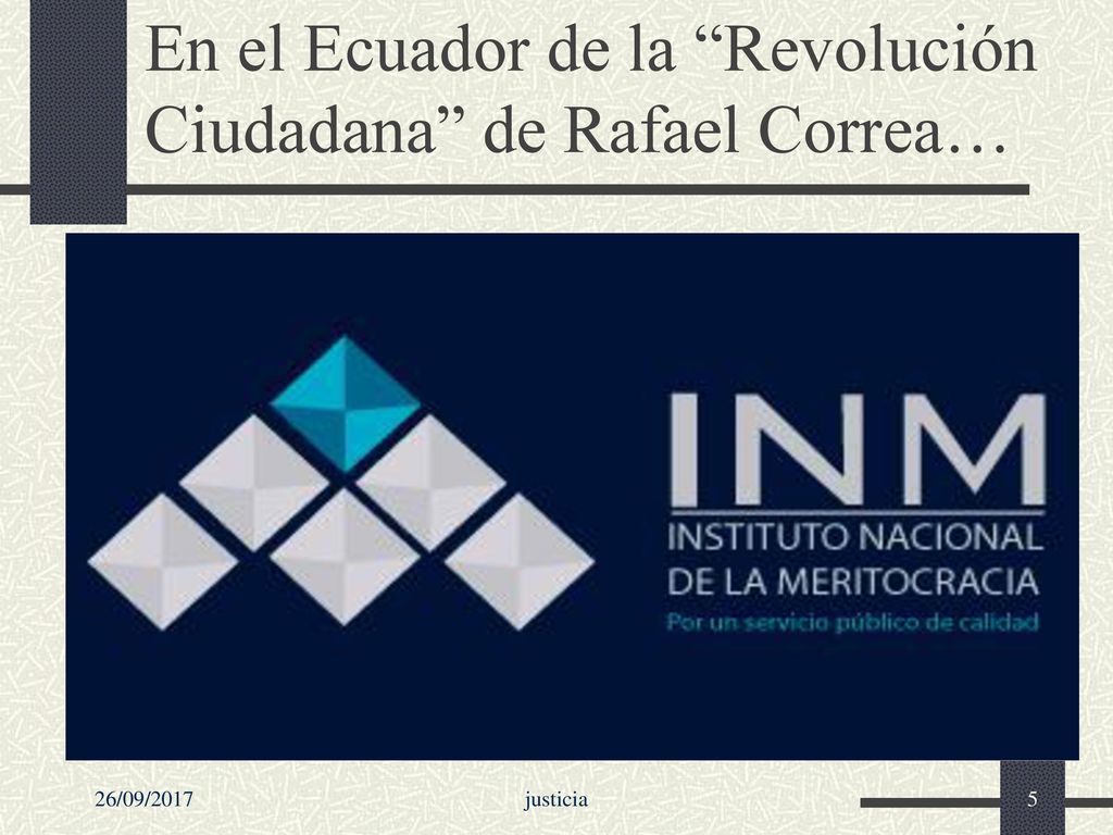En el Ecuador de la Revolución Ciudadana de Rafael Correa…