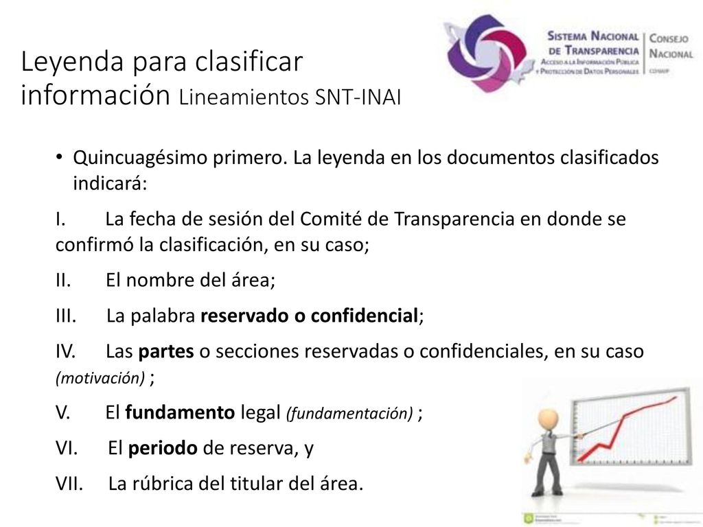 Contenido de la motivación para clasificar información como reservada