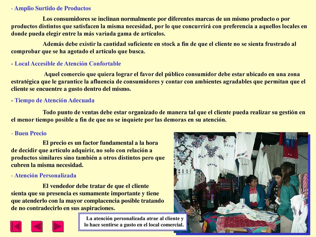 Amplio Surtido de Productos