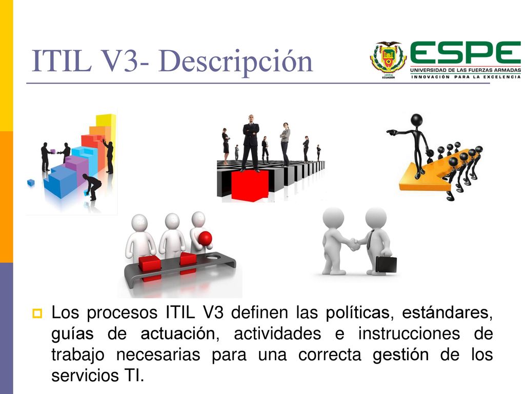 ITIL V3- Descripción Es una versión mejorada de la versión 2 de las mejores prácticas.