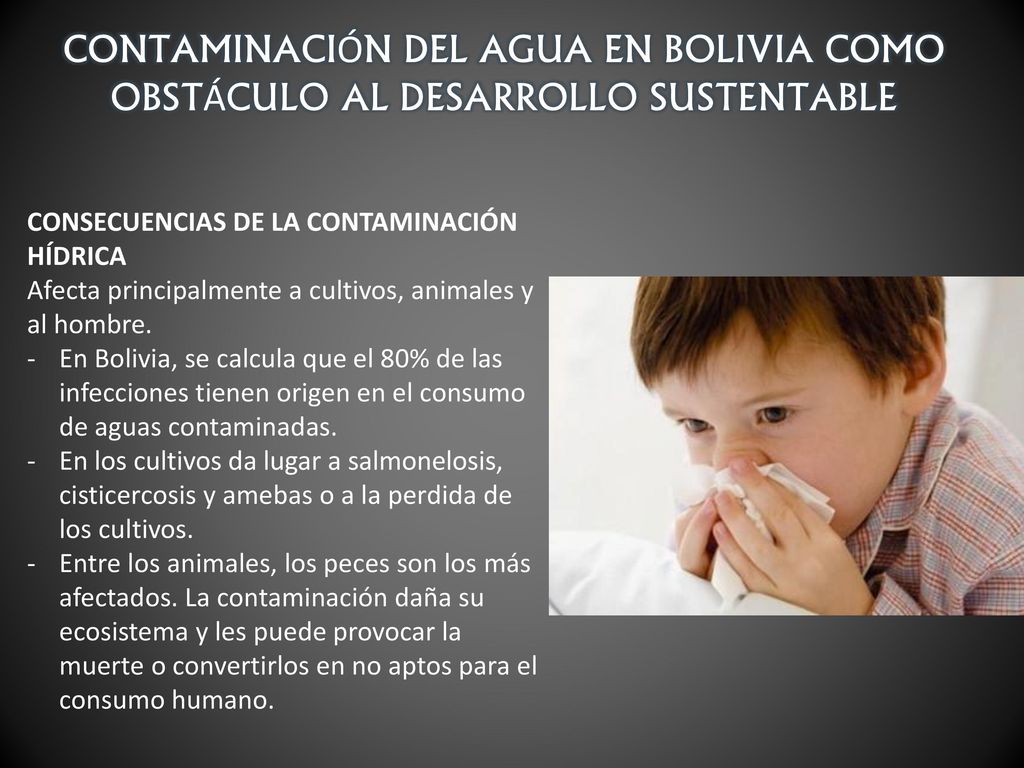 CONTAMINACIÓN DEL AGUA EN BOLIVIA COMO OBSTÁCULO AL DESARROLLO SUSTENTABLE