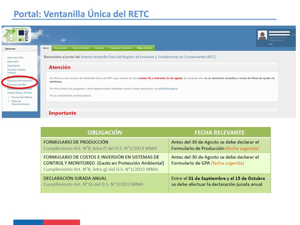 ¿Cómo visualizo la DJA, Formulario de Producción y GPA