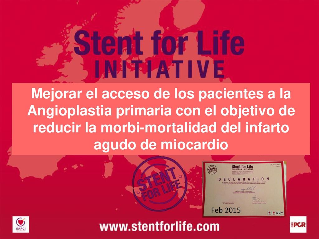 Mejorar el acceso de los pacientes a la Angioplastia primaria con el objetivo de reducir la morbi-mortalidad del infarto agudo de miocardio