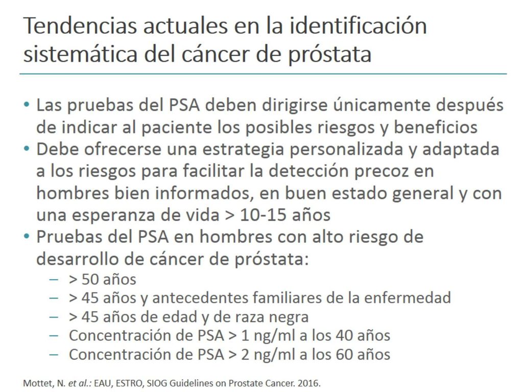 Tendencias actuales en la identificación sistemática del cáncer de próstata