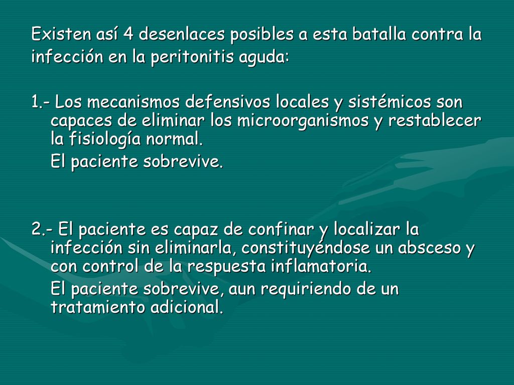 Existen así 4 desenlaces posibles a esta batalla contra la