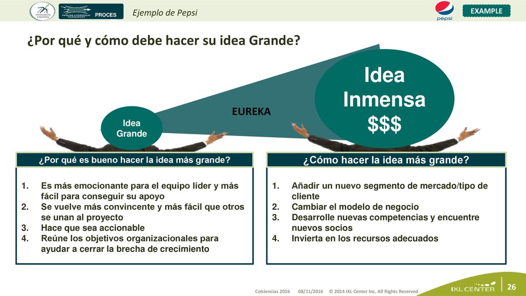 ¿Por qué y cómo debe hacer su idea Grande