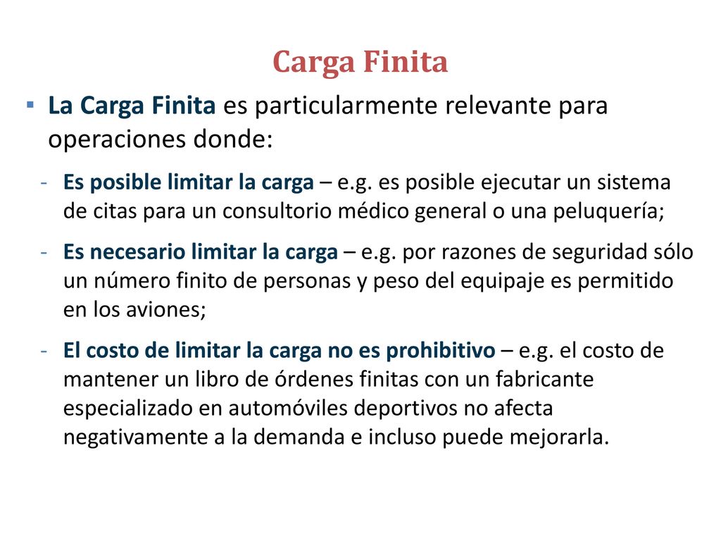Tipos de Carga Finita Carga Vertical