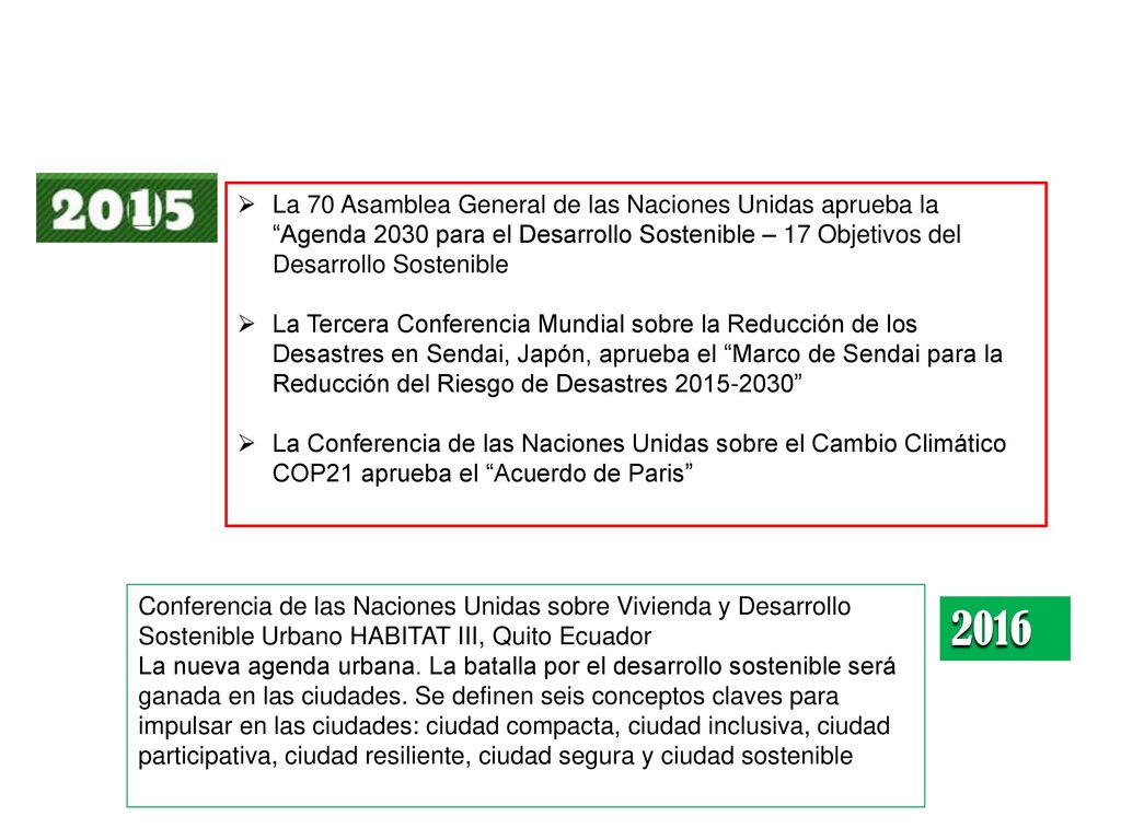 La 70 Asamblea General de las Naciones Unidas aprueba la Agenda 2030 para el Desarrollo Sostenible – 17 Objetivos del Desarrollo Sostenible