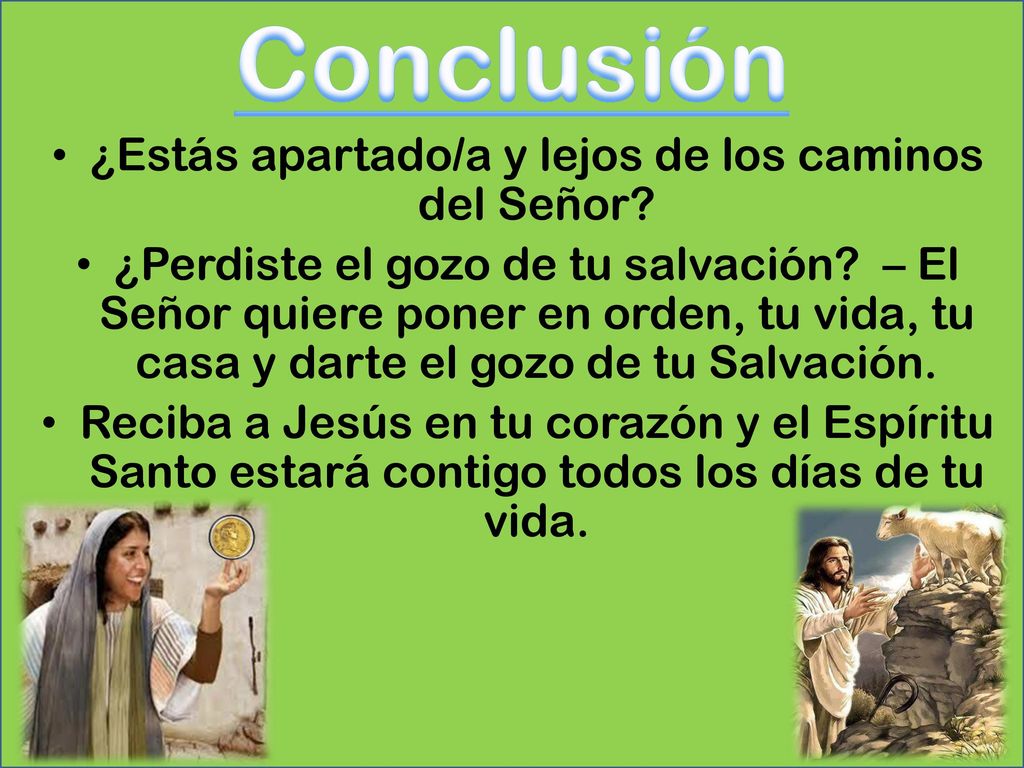 ¿Estás apartado/a y lejos de los caminos del Señor