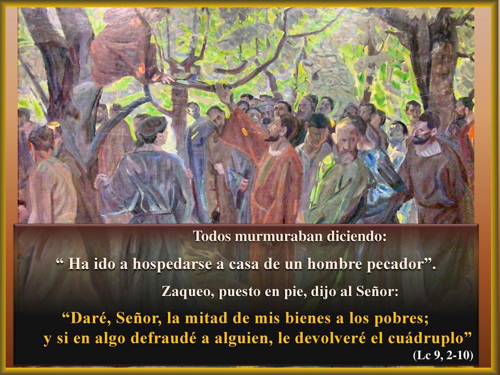 Ha ido a hospedarse a casa de un hombre pecador .