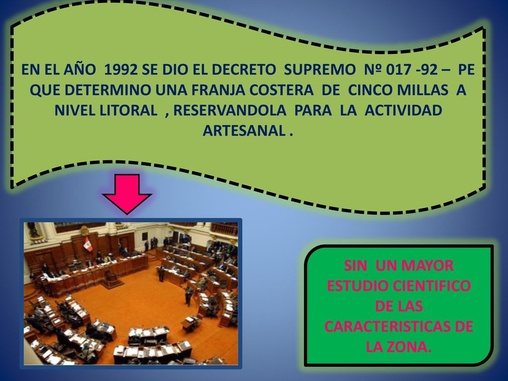 SIN UN MAYOR ESTUDIO CIENTIFICO DE LAS CARACTERISTICAS DE LA ZONA.