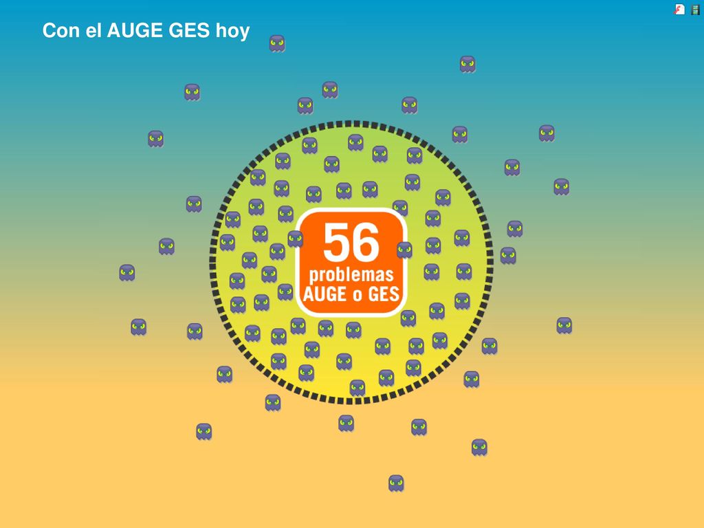 Con el AUGE GES hoy Hoy, hay 56 problemas de salud cubiertos por el Auge Ges