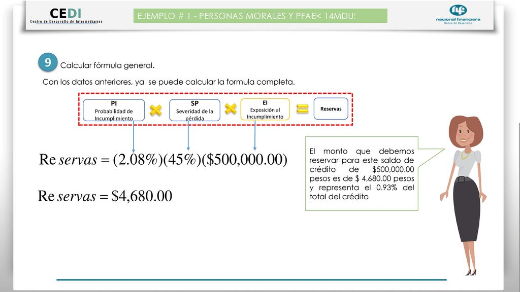 9 EJEMPLO # 1 - PERSONAS MORALES Y PFAE< 14MDU: