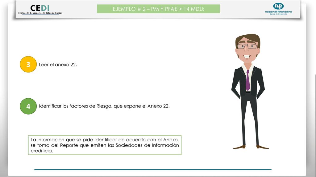 EJEMPLO # 2 – PM Y PFAE > 14 MDU: