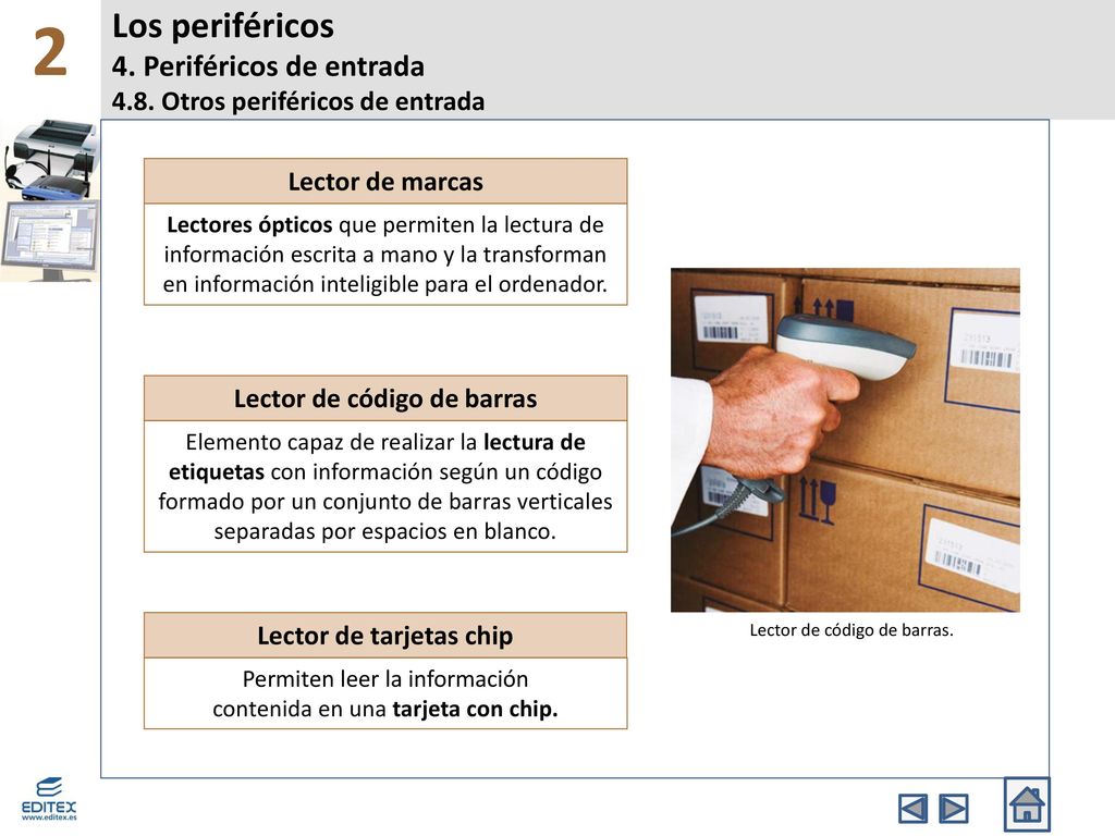 Lector de código de barras Lector de tarjetas chip