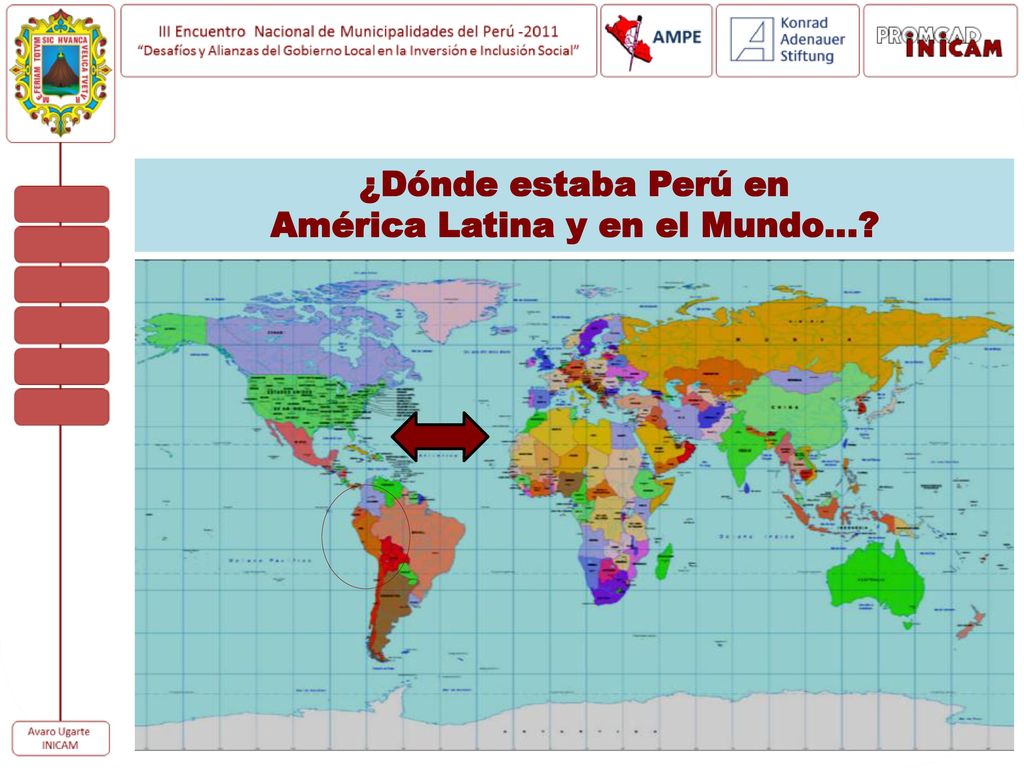 América Latina y en el Mundo… Un mundo poco comunicado con el Perú