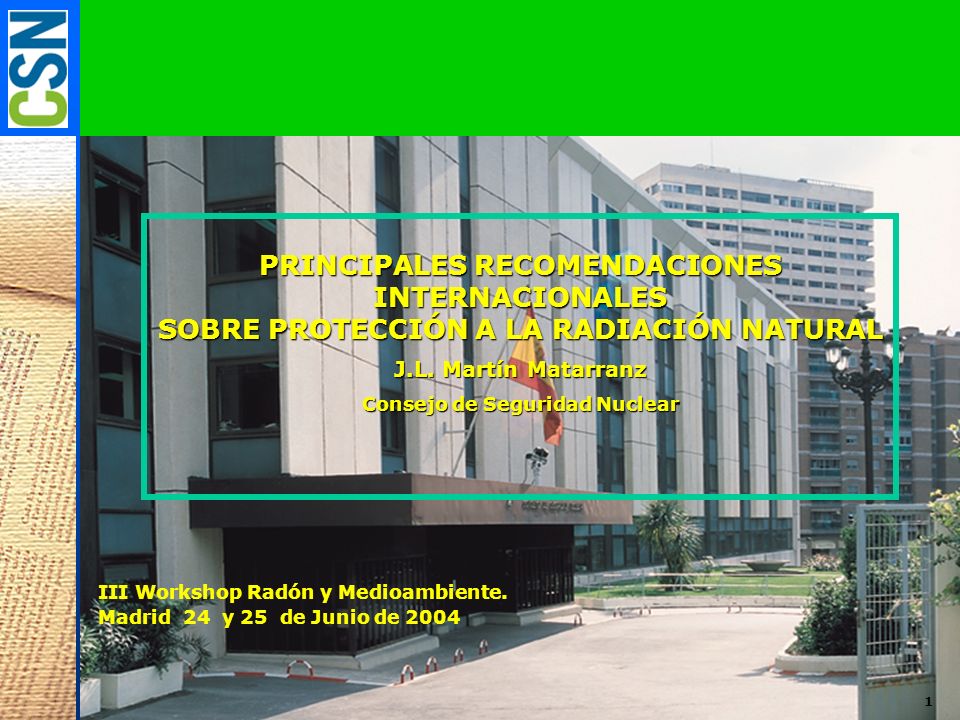 PRINCIPALES RECOMENDACIONES INTERNACIONALES
