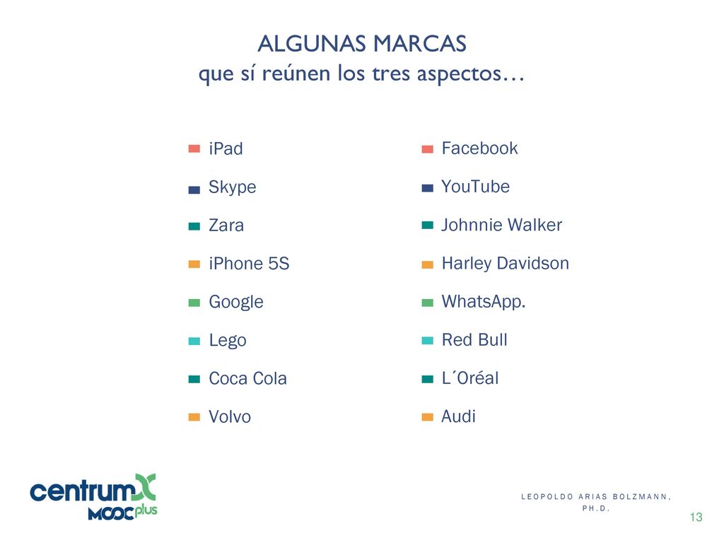 ALGUNAS MARCAS que sí reúnen los tres aspectos…