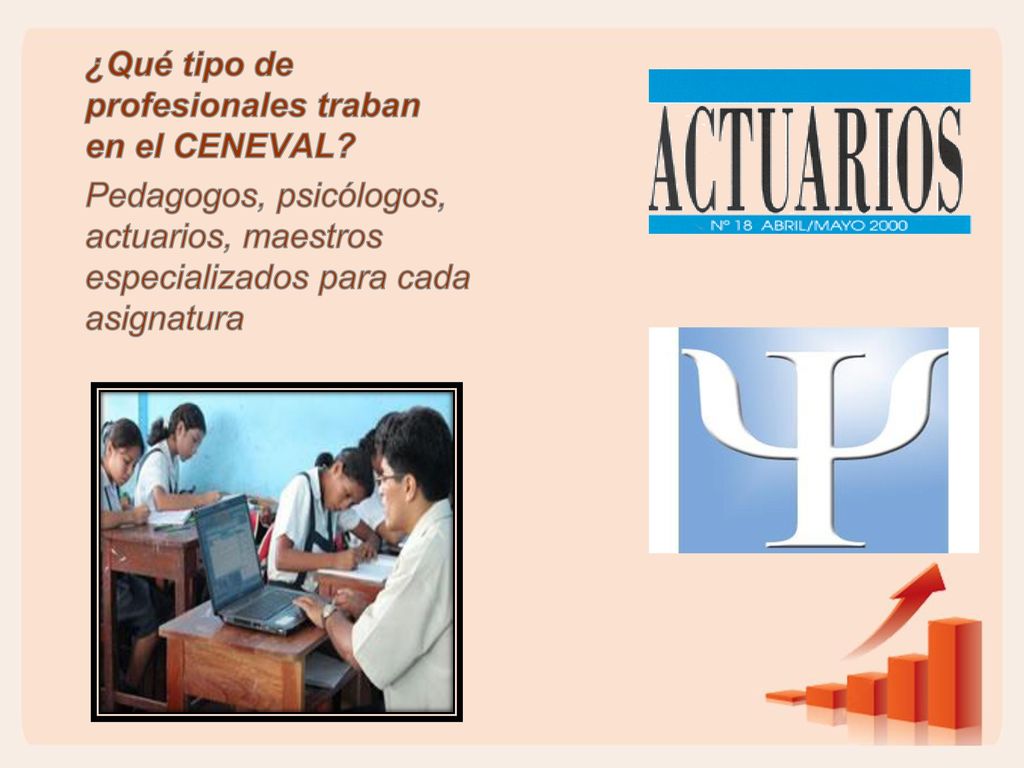 ¿Qué tipo de profesionales traban en el CENEVAL