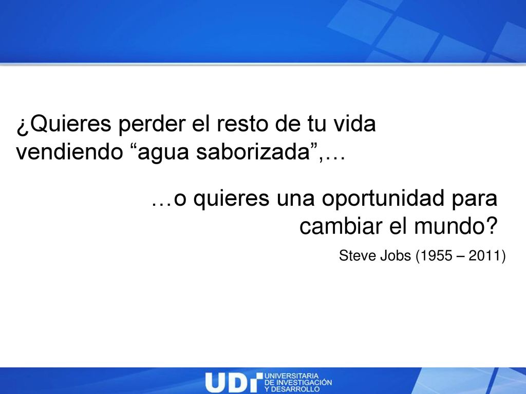 ¿Quieres perder el resto de tu vida vendiendo agua saborizada ,…