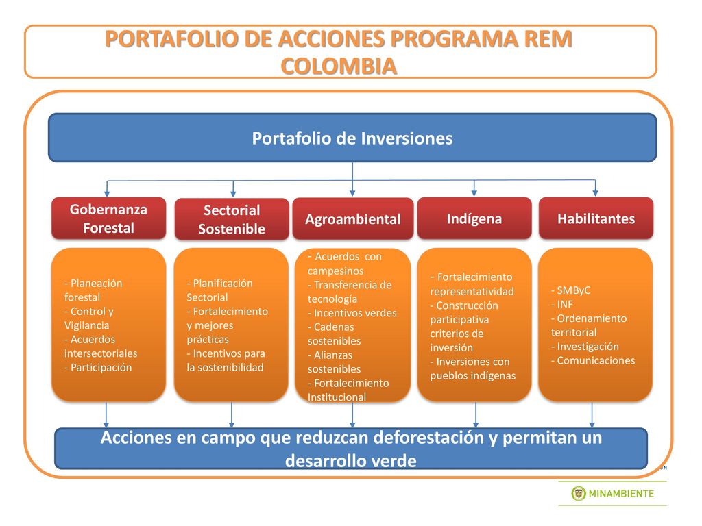 PORTAFOLIO DE ACCIONES PROGRAMA REM COLOMBIA Portafolio de Inversiones