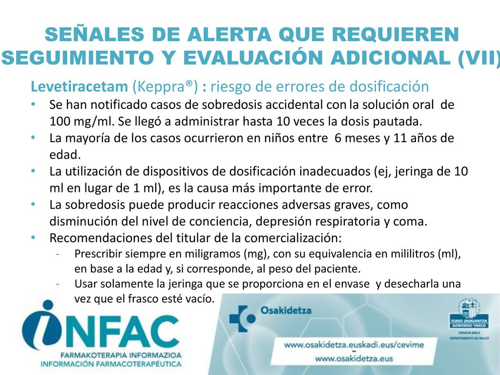 SEÑALES DE ALERTA QUE REQUIEREN SEGUIMIENTO Y EVALUACIÓN ADICIONAL (VII)