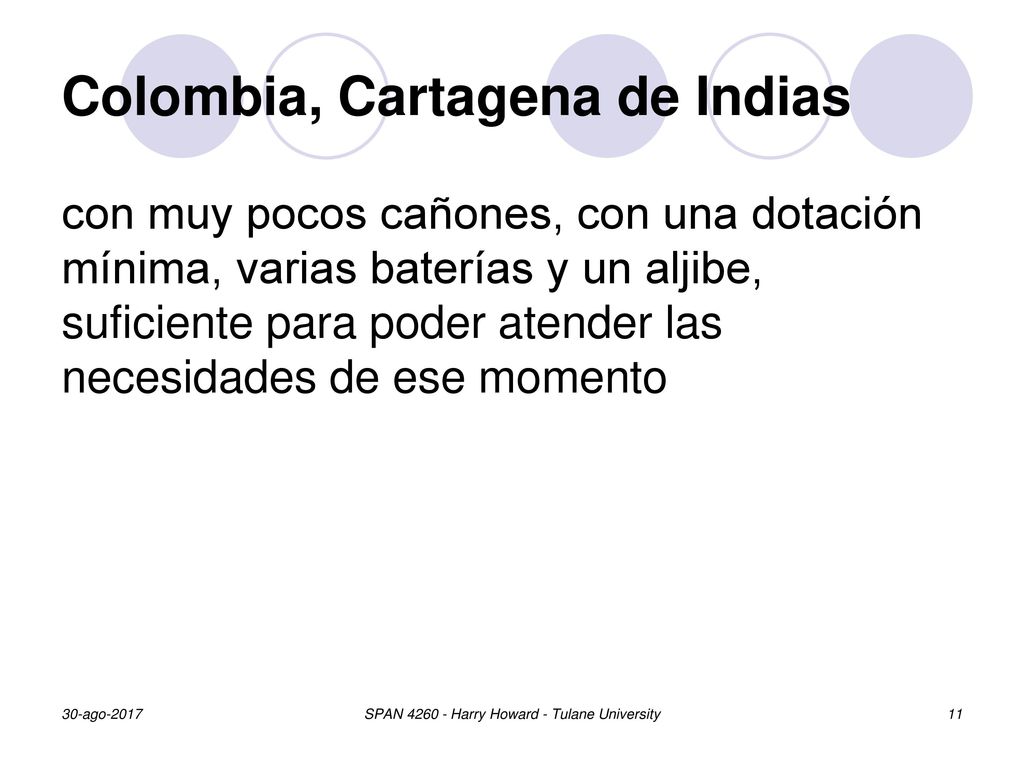Colombia, Cartagena de Indias