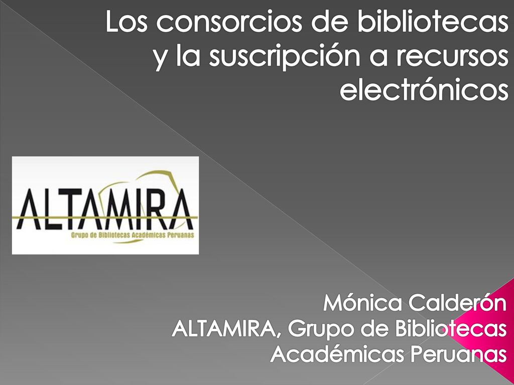 Los consorcios de bibliotecas y la suscripción a recursos electrónicos