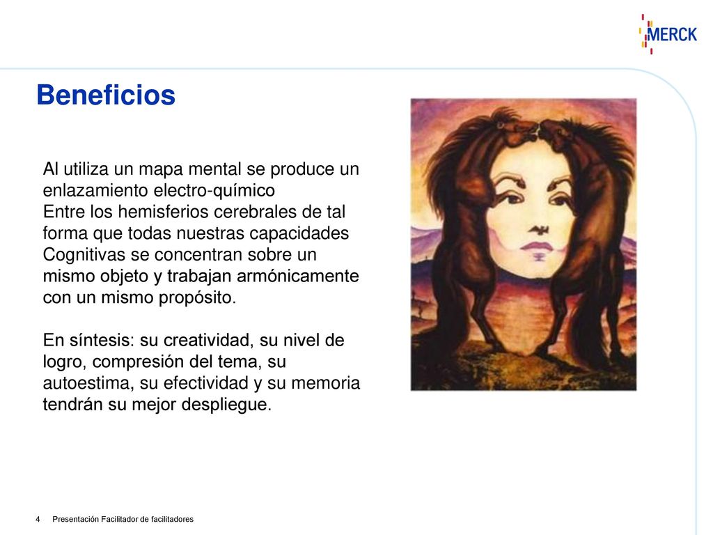 Beneficios Al utiliza un mapa mental se produce un enlazamiento electro-químico.
