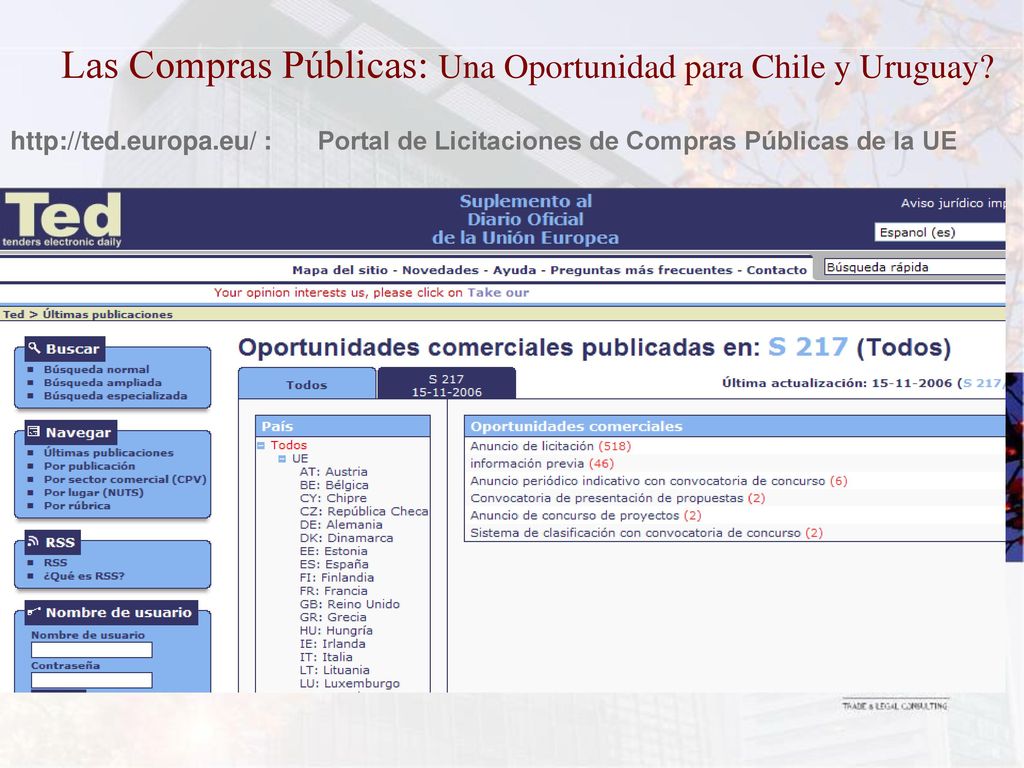Las Compras Públicas: Una Oportunidad para Chile y Uruguay