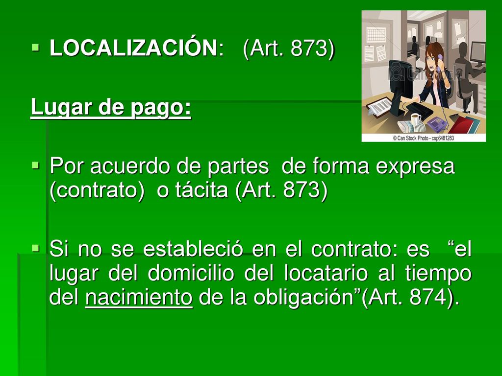 PUNTUALIDAD: (Art. 871) -- Plazo determinado: el locatario debe pagar el alquiler, el día de su vencimiento (Art. 871, inc. b).-