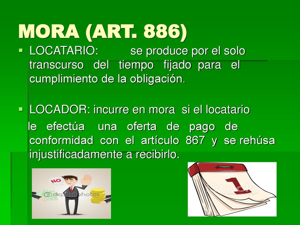LOCALIZACIÓN: (Art. 873) Lugar de pago: Por acuerdo de partes de forma expresa (contrato) o tácita (Art. 873)