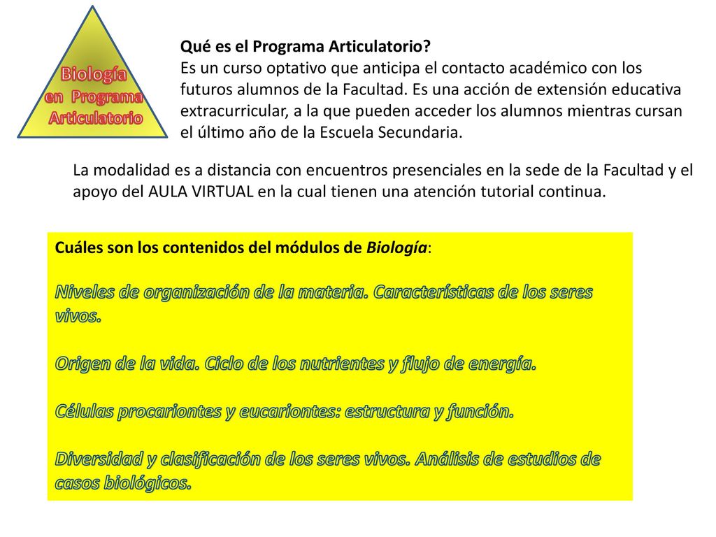Origen de la vida. Ciclo de los nutrientes y flujo de energía.