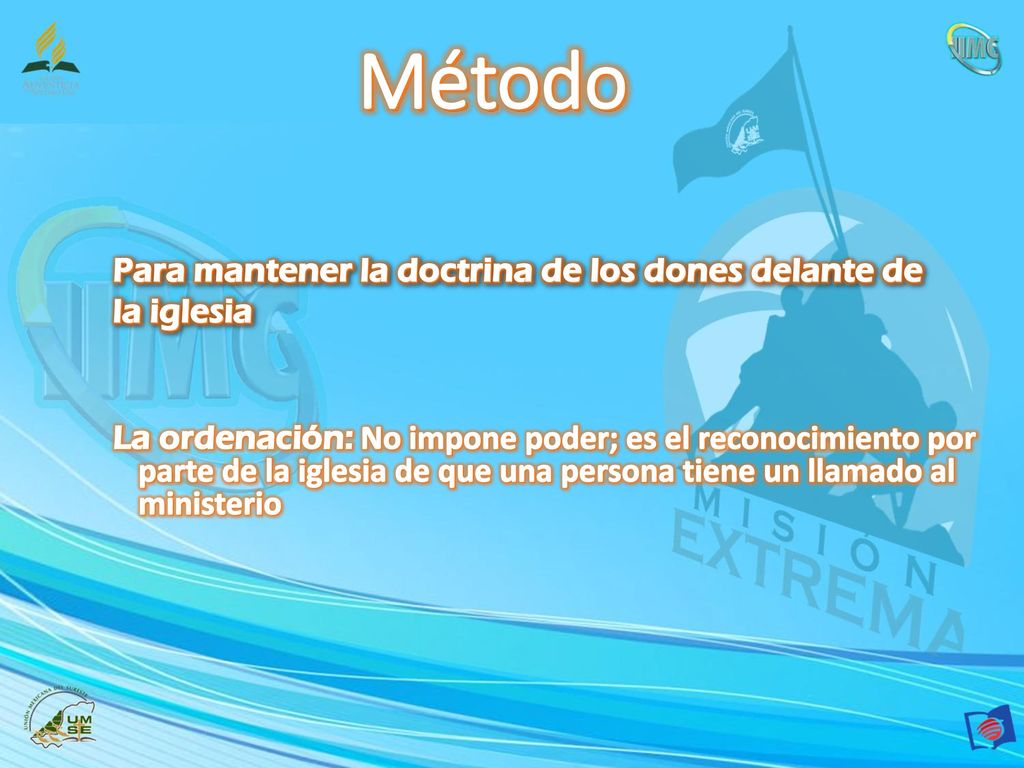 Método Para mantener la doctrina de los dones delante de la iglesia