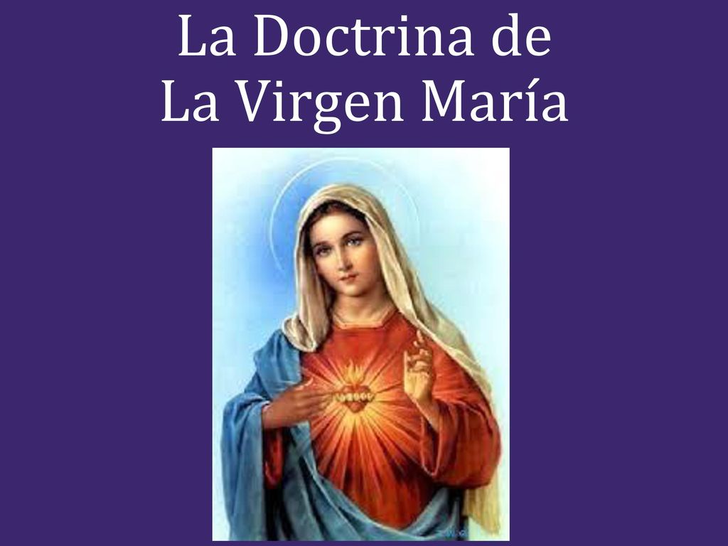 La Doctrina de La Virgen María