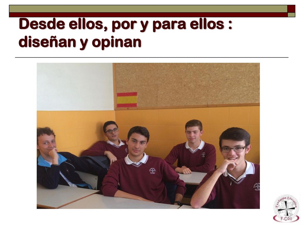Desde ellos, por y para ellos : diseñan y opinan